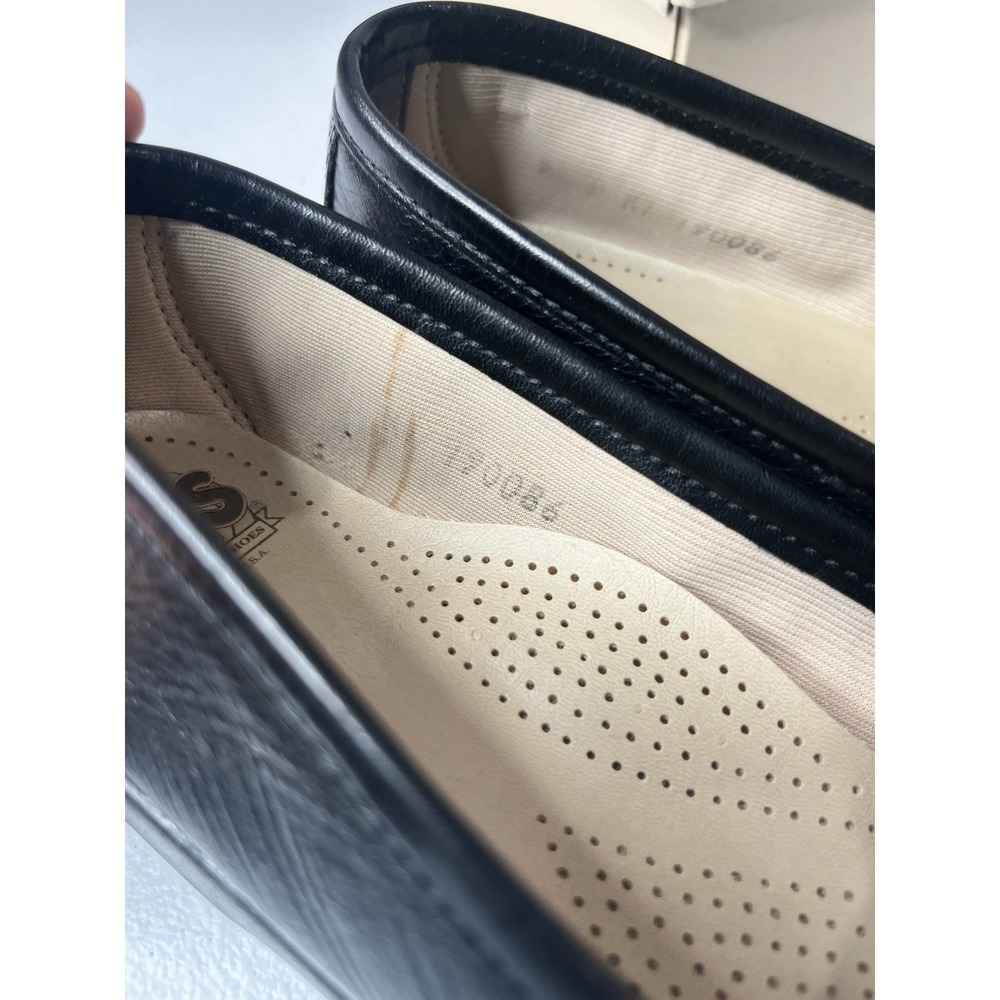 SAS Softie Tripad‎ Women's Size 7NTassel Slip-On Loafer Black Comfort W/ Box - Picture 10 of 14